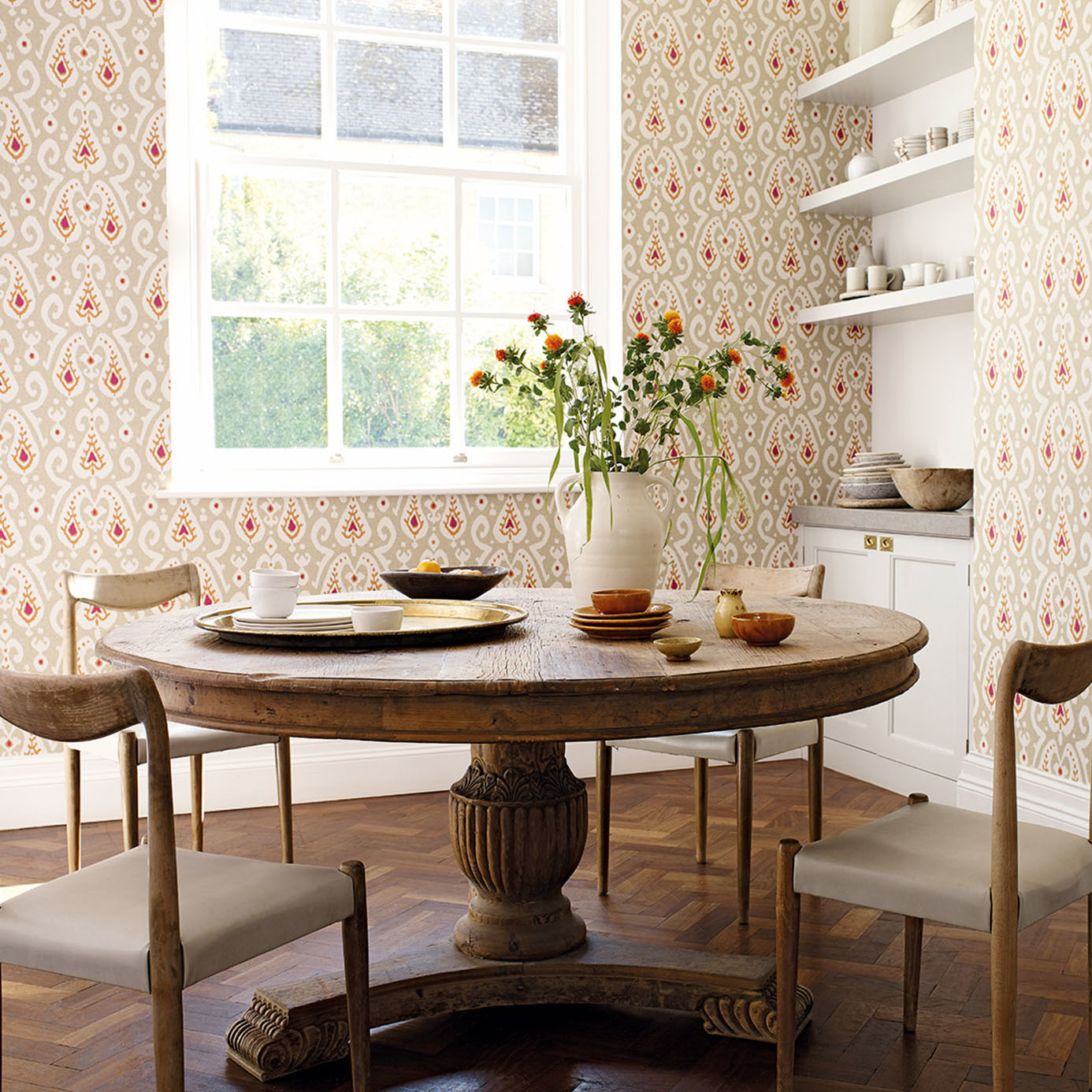 Java Brights/Linen Wallpaper by SAN